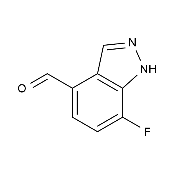 7-氟-1-氢-吲唑-4-甲醛