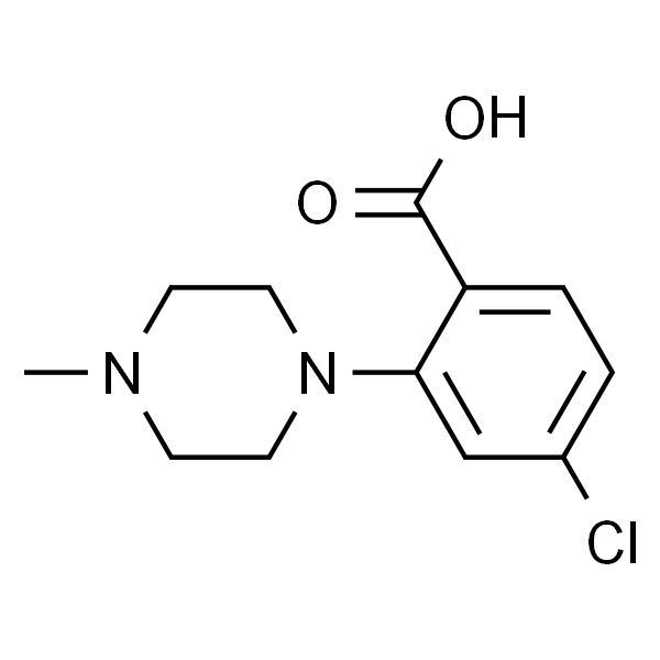 2-(4-甲基-1-哌嗪基)-4-氯苯甲酸