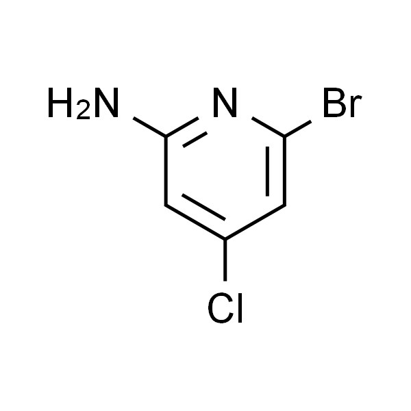 6-溴-4-氯吡啶-2-胺