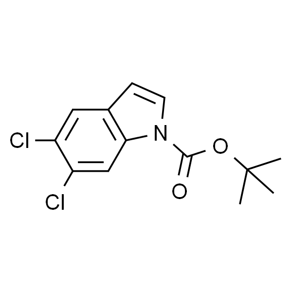 1-Boc-5，6-二氯-1H-吲哚