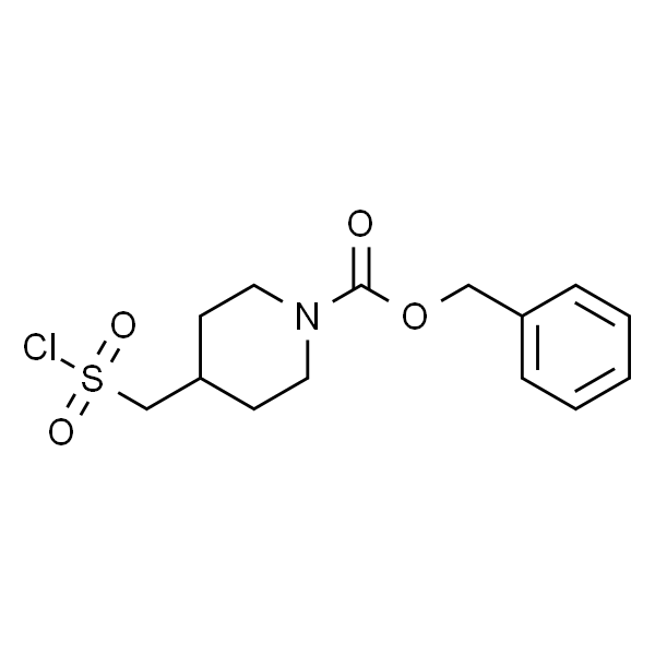 4-((氯磺酰基)甲基)哌啶-1-甲酸苄酯