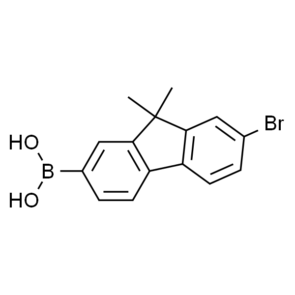 (7-溴-9,9-二甲基-9H-芴-2-基)硼酸 (含不同量的酸酐)