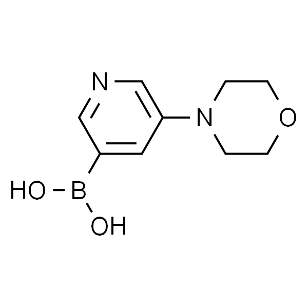 B-[5-(4-Morpholinyl)-3-pyridinyl]boronic acid