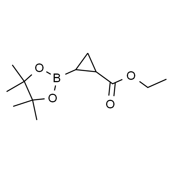 2-(4,4,5,5-四甲基-1,3,2-二氧杂硼杂环戊烷-2-基)环丙烷羧酸乙酯