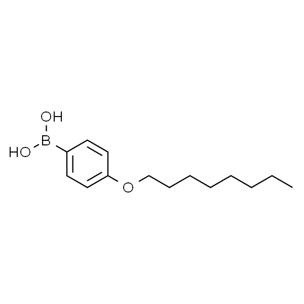 4-n-辛氧基苯硼酸 (含不同量的酸酐)