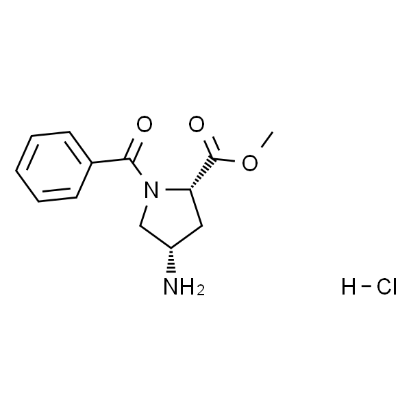 (2S,4S)-4-氨基-1-苯甲酰吡咯烷-2-羧酸甲酯盐酸盐