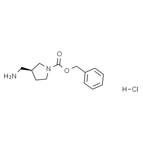 (S)-3-(氨基甲基)吡咯烷-1-甲酸苄酯盐酸盐