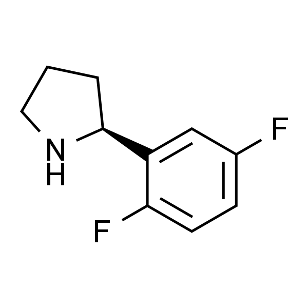 (2S)-2-(2,5-二氟代苯基)吡咯烷