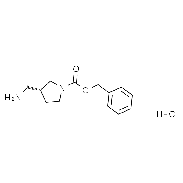 (R)-3-(氨基甲基)吡咯烷-1-甲酸苄酯盐酸盐