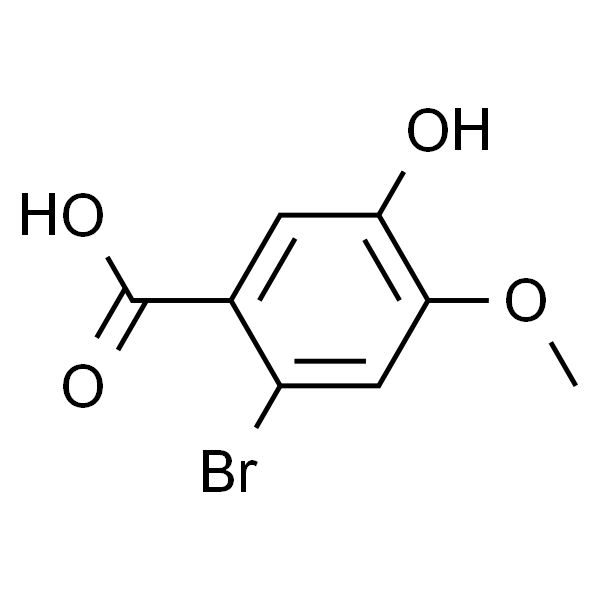 2-溴-4-甲氧基-5-羟基苯甲酸