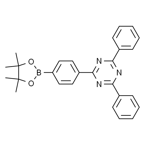 2,4-二苯基-6-[4-(4,4,5,5-四甲基-1,3,2-二氧杂环戊硼烷-2-基)苯基]-1,3,5-三嗪