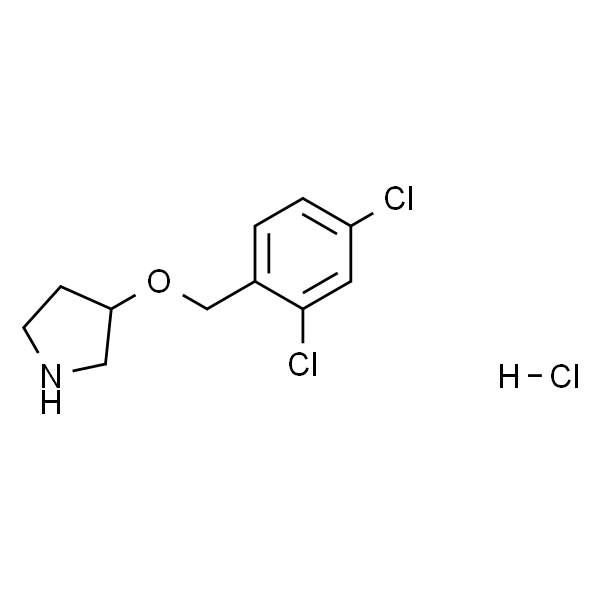 3-((2,4-二氯苄基)氧基)吡咯烷盐酸盐