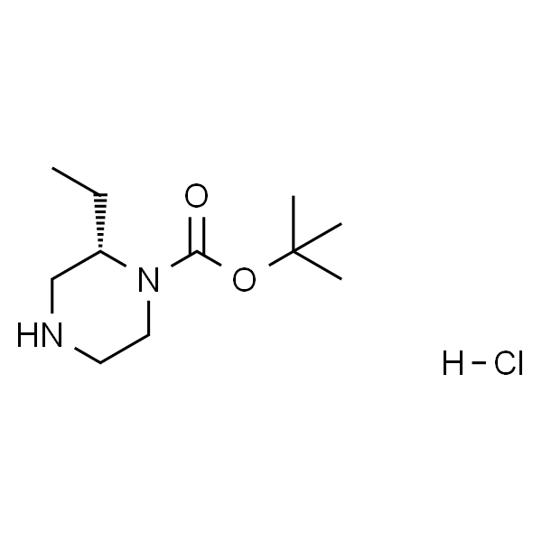 (S)-2-乙基哌嗪-1-羧酸叔丁酯盐酸盐