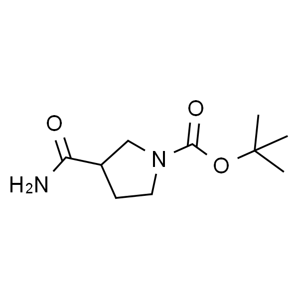 1-BOC-吡咯烷-3-甲酰胺