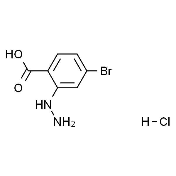 4-溴-2-肼基苯甲酸盐酸盐