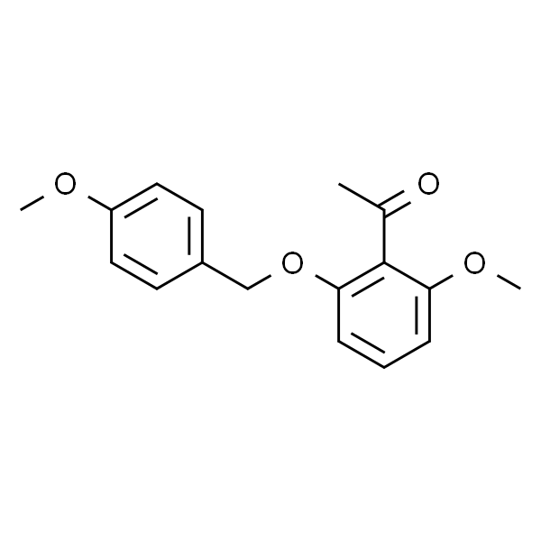 2-甲氧基-6-(4-甲氧基苄基氧基)苯乙酮
