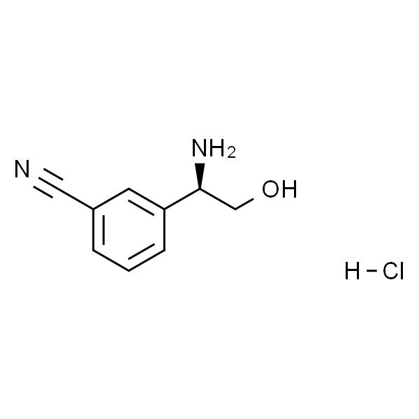 (R)-3-(1-Amino-2-hydroxyethyl)benzonitrile hydrochloride