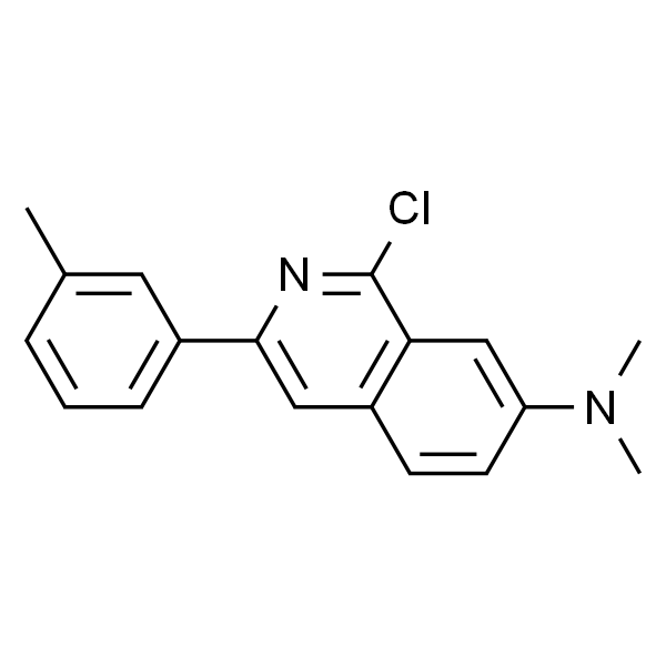 1-chloro-N,N-dimethyl-3-m-tolylisoquinolin-7-amine