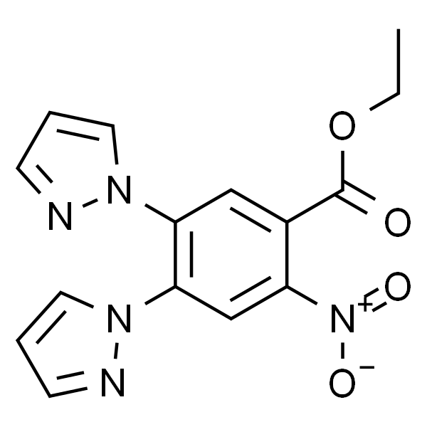 2-硝基-4,5-二(1-吡唑基)苯甲酸乙酯