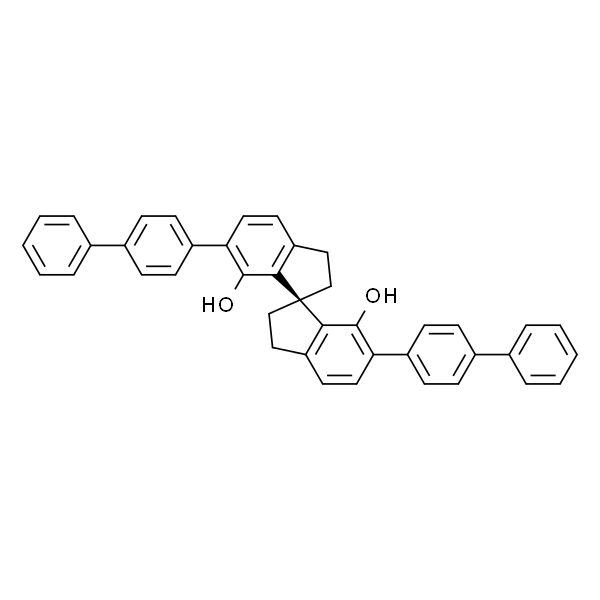 (S)-6，6'-Bis([1，1'-biphenyl]-4-yl)-2，2'，3，3'-tetrahydro-1，1'-spirobi[1H-indene]-7，7'-diol