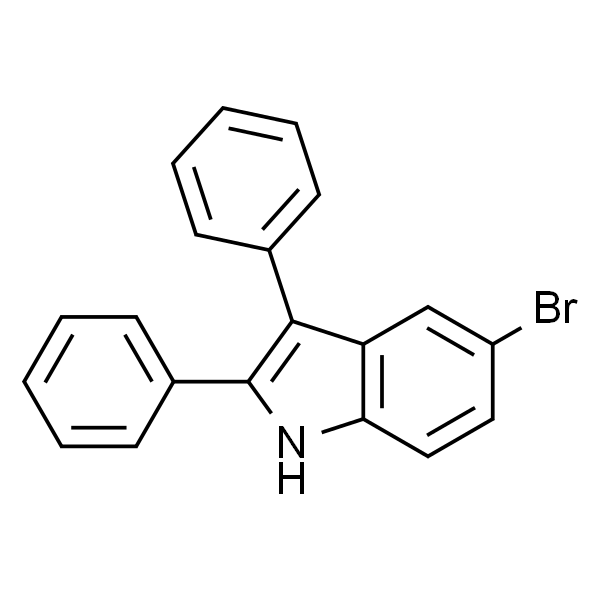 5-溴-2,3-二苯基-1H-吲哚