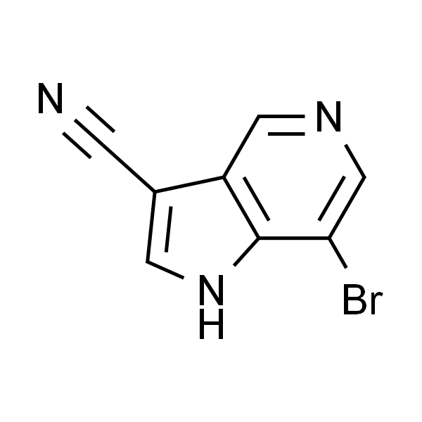 7-溴-1H-吡咯并[3,2-c]吡啶-3-腈