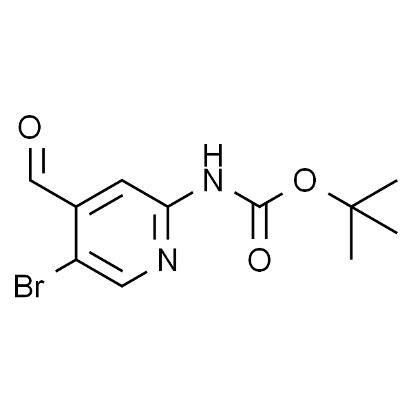 2-Boc胺基-5-溴-4-醛基吡啶