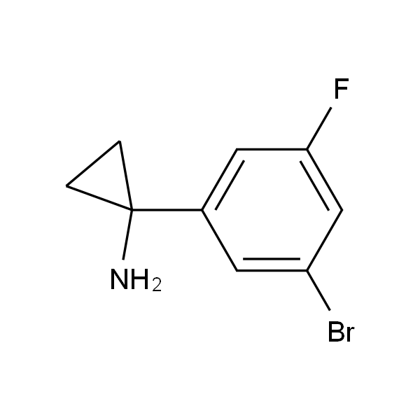 1-（3-溴-5-氟苯基）环丙烷-1-胺盐酸盐