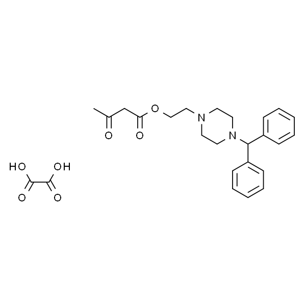 乙酰乙酸[2-(4-二苯甲基-1-哌嗪基)]乙酯草酸盐