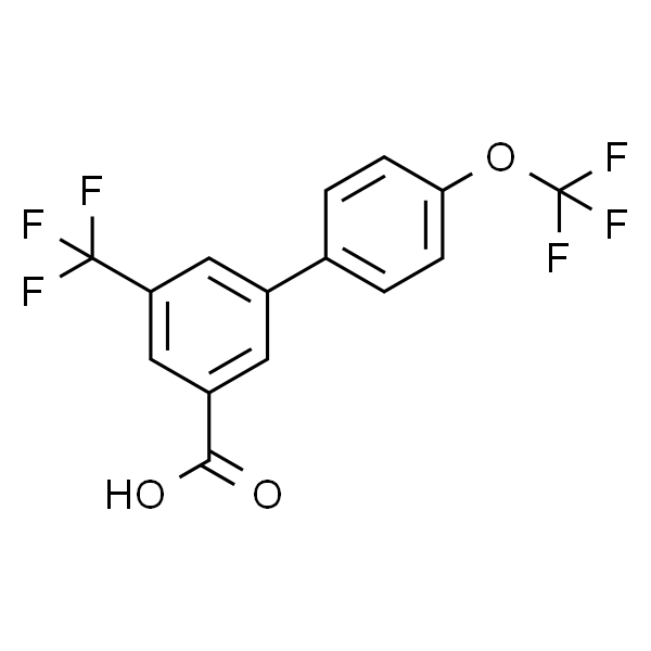 4'-(三氟甲氧基)-5-(三氟甲基)-[1,1'-联苯]-3-羧酸