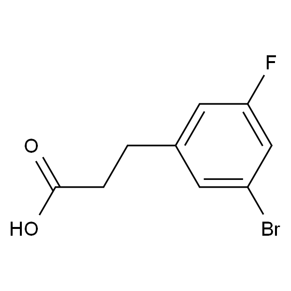 3-(3-溴-5-氟苯基)丙酸