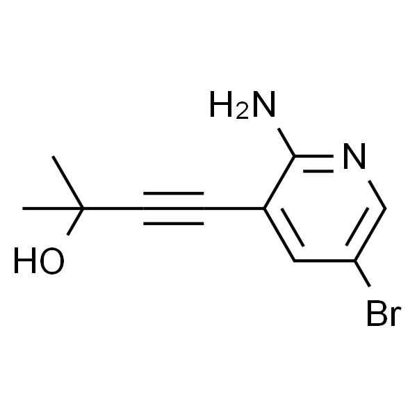 4-(2-Amino-5-bromo-3-pyridinyl)-2-methyl-3-butyn-2-ol