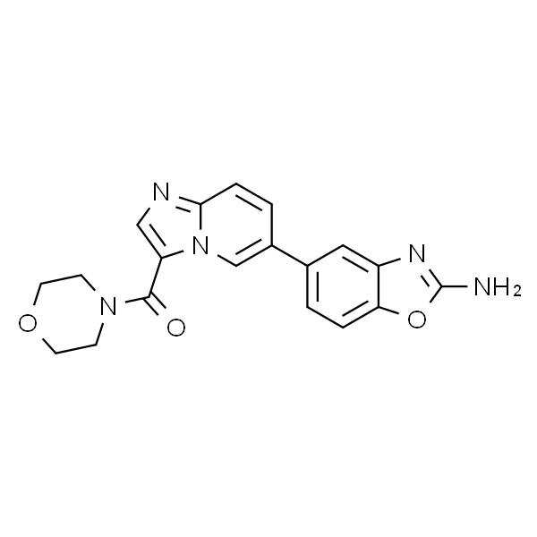 (6-(2-氨基苯并[d]恶唑-5-基)咪唑并[1,2-a]吡啶-3-基)-4-吗啉基甲酮