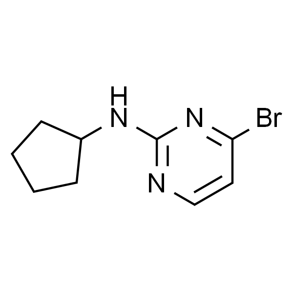 (4-溴嘧啶-2-基)环戊基胺