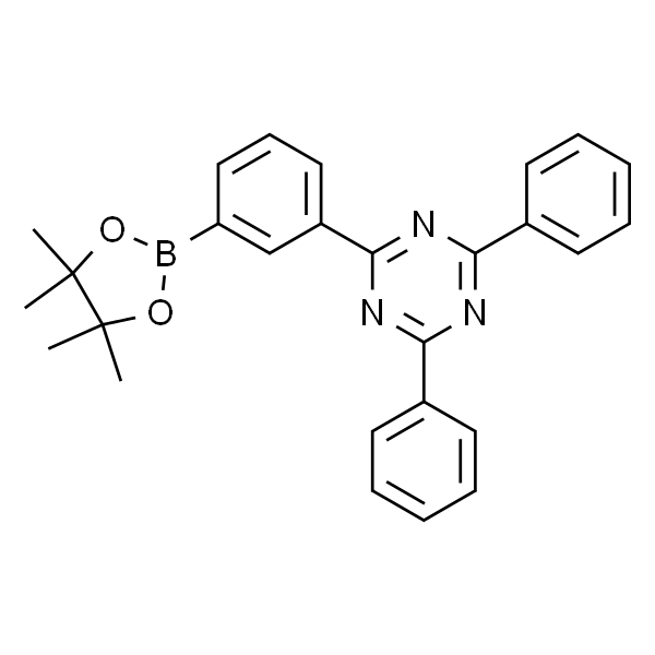 2,4-二苯基-6-[3-(4,4,5,5-四甲基-1,3,2-二氧杂环戊硼烷-2-基)苯基]-1,3,5-三嗪