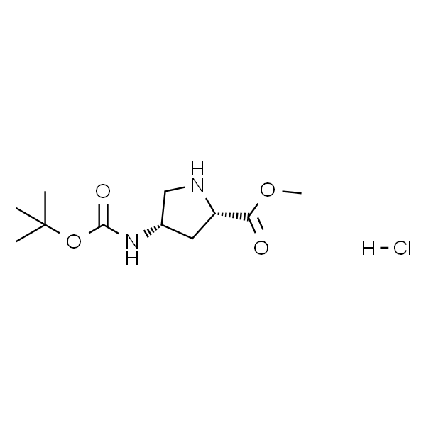 ((2S,4S)-4-((叔丁氧基羰基)氨基)吡咯烷-2-甲酸甲酯盐酸盐