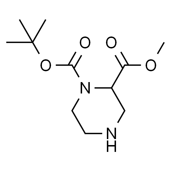 N-1-Boc-2-哌嗪甲酸甲酯