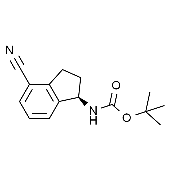 (R)-(4-氰基-2,3-二氢-1H-茚-1-基)氨基甲酸叔丁酯