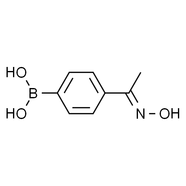 (E)-(4-(1-(肟基)乙基)苯基)硼酸