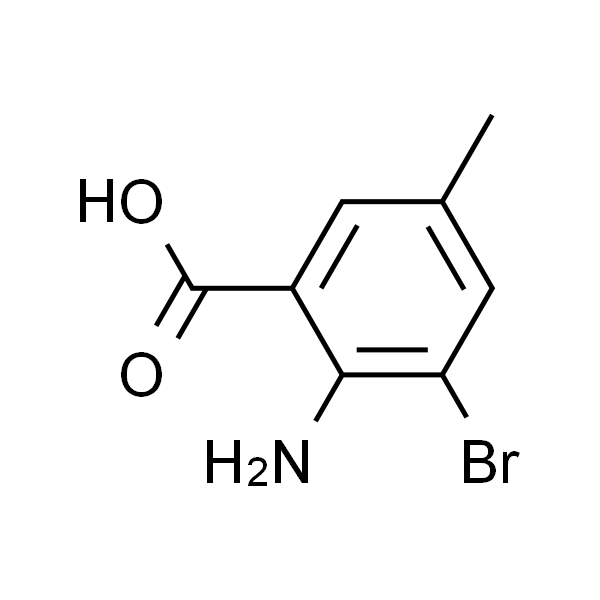 2-氨基-3-溴-5-甲基苯甲酸