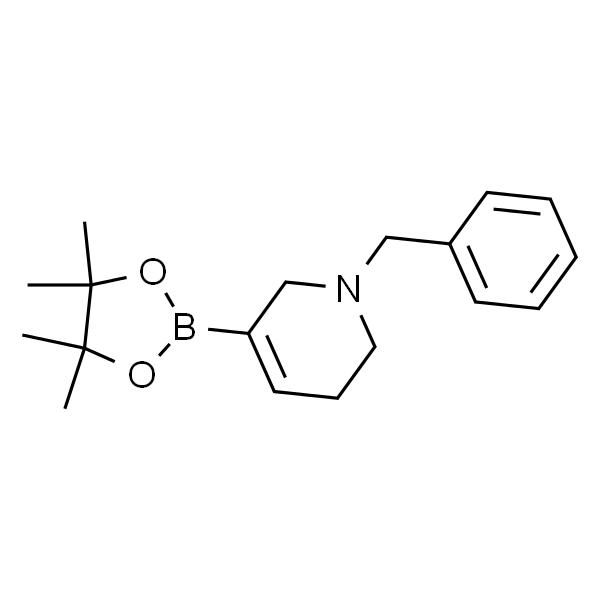 1-苄基-5-(4,4,5,5-四甲基-1,3,2-二氧戊环-2-基）-1,2,3,6-四氢吡啶