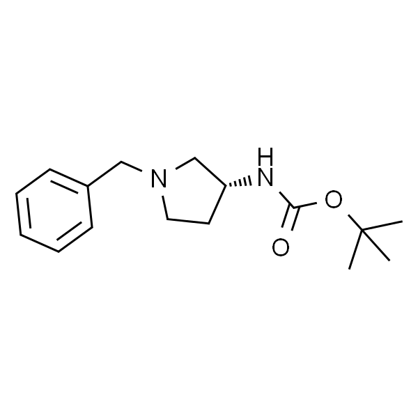 (3R)-(+)-1-苄基-3-(叔丁氧羰基氨基)吡咯烷