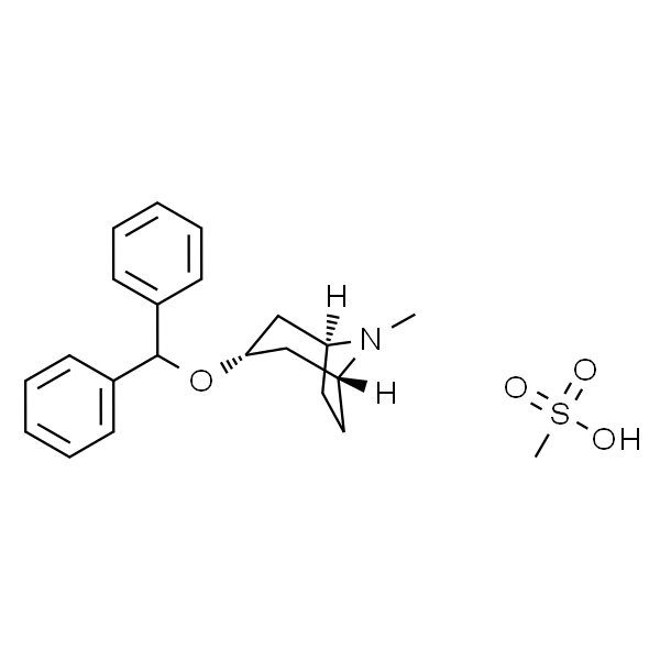 endo-3-(二苯基甲氧基)-8-甲基-8-氮杂二环[3.2.1]辛烷甲磺酸盐