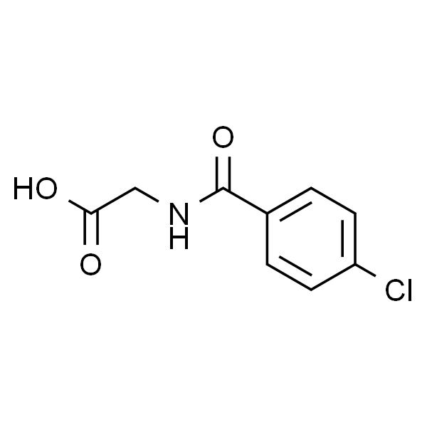 2-(4-氯苯甲酰氨基)乙酸