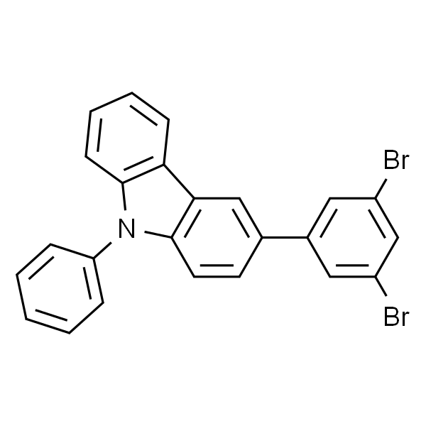 3-(3,5-二溴苯基)-9-苯基-9H-咔唑