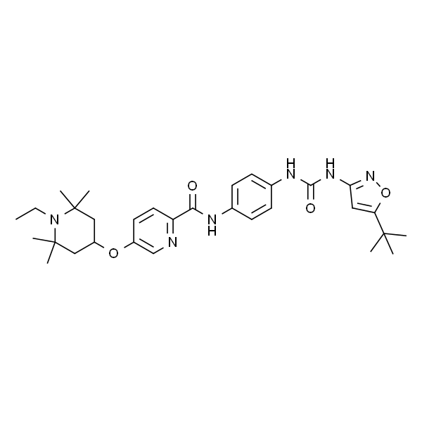 N-[4-[[[[5-(叔丁基)-3-异恶唑基]氨基]羰基]氨基]苯基]-5-[(1-乙基-2,2,6,6-四甲基-4-哌啶基)氧基]-2-吡啶甲酰胺