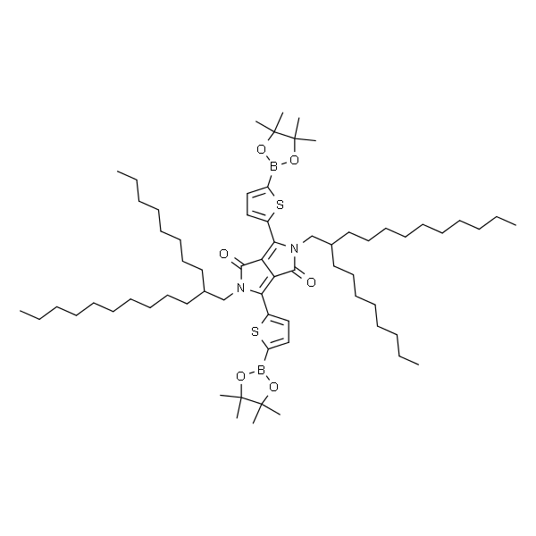 2,5-二(2-辛基十二烷基)-3,6-二[5-(4,4,5,5-四甲基-1,3,2-二氧杂环戊硼烷-2-基)噻吩-2-基]吡咯并[3,4-c]吡咯-1,4(2H,5H)-二酮