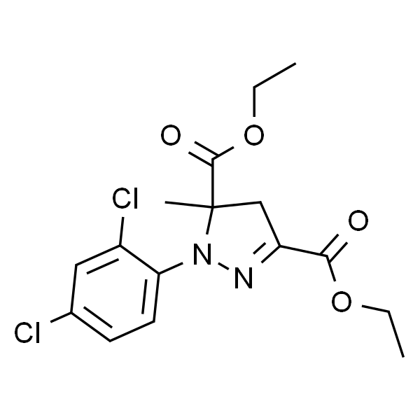 1-(2,4-二氯苯基)-5-甲基-4,5-二氢-1H-吡唑-3,5-二甲酸二乙酯
