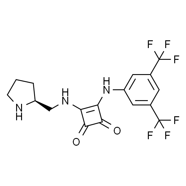 3-[[3,5-双(三氟甲基)苯基]氨基]-4-[[(2S)-2-吡咯烷甲基]氨基]-3-环丁烯-1,2-二酮