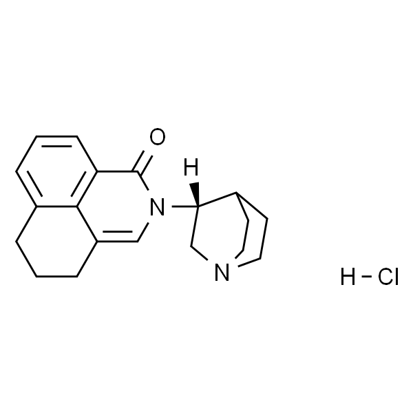 2-(3R)-1-Azabicyclo[2.2.2]oct-3-yl-2,4,5,6-tetrahydro-1H-benz[de]isoquinolin-1-one Hydrochloride